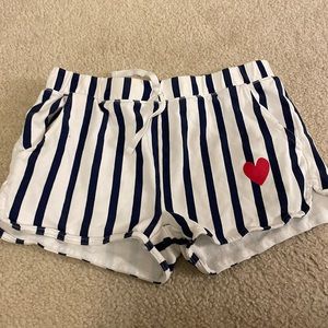 Striped ZARA shorts